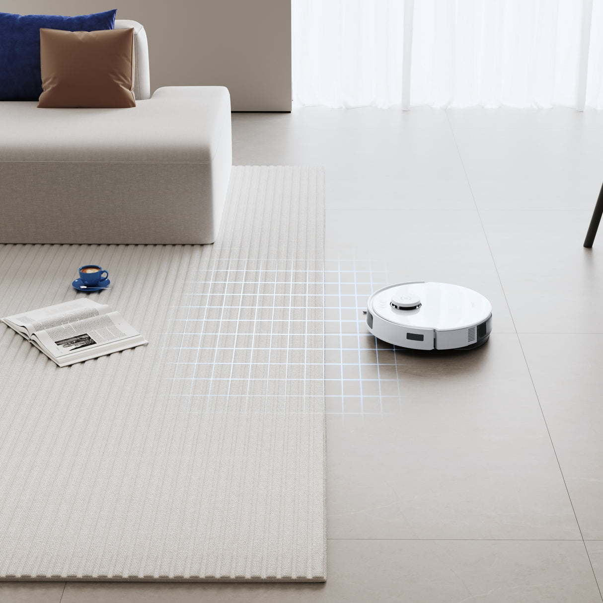 DEEBOT N20 PRO PLUS Robot Vacuum Cleaner - 8000Pa, 300min Runtime