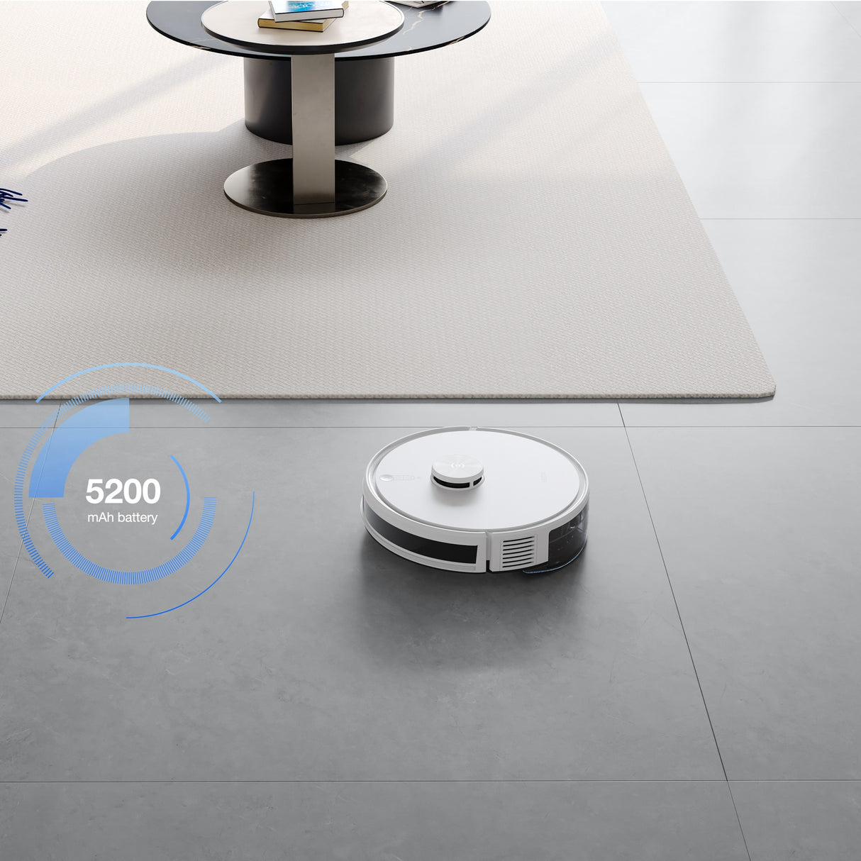 DEEBOT Y1 PRO Robot Vacuum Cleaner - 6500Pa, 180min Runtime