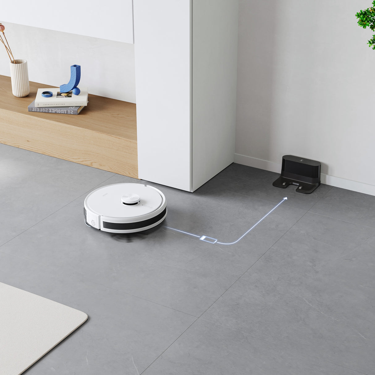 DEEBOT Y1 PRO Robot Vacuum Cleaner - 6500Pa, 180min Runtime