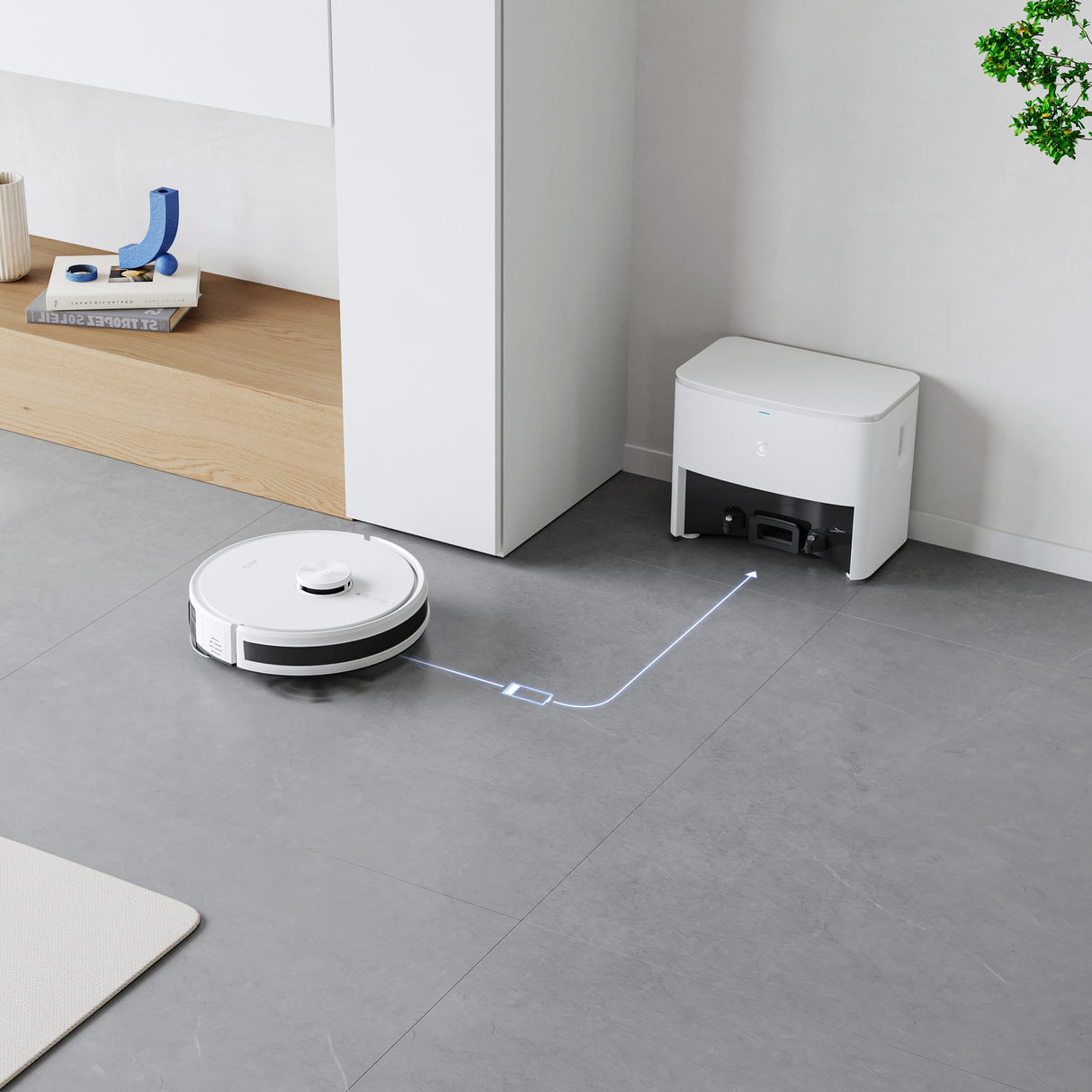 DEEBOT Y1 PRO PLUS Robot Vacuum Cleaner - 6500Pa, 180min Runtime