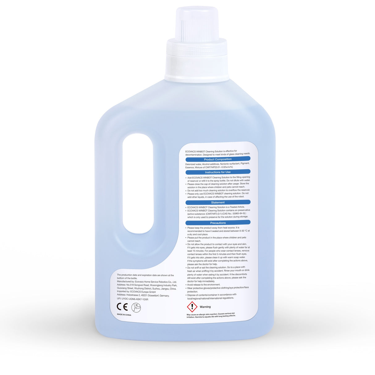 WINBOT Cleaning Detergent Solution Bottle - 1 L